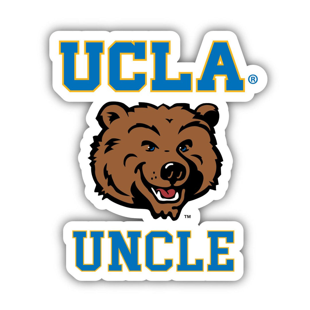 UCLA Bruins 4 Inch Uncle Die Cut Decal Image 1