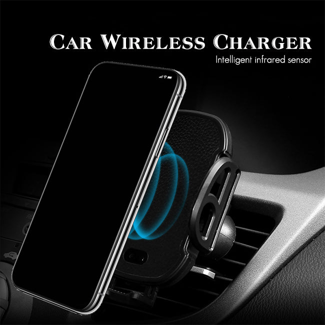 Wireless Charging Car Smartphone Mount with Auto Open and Close Image 3