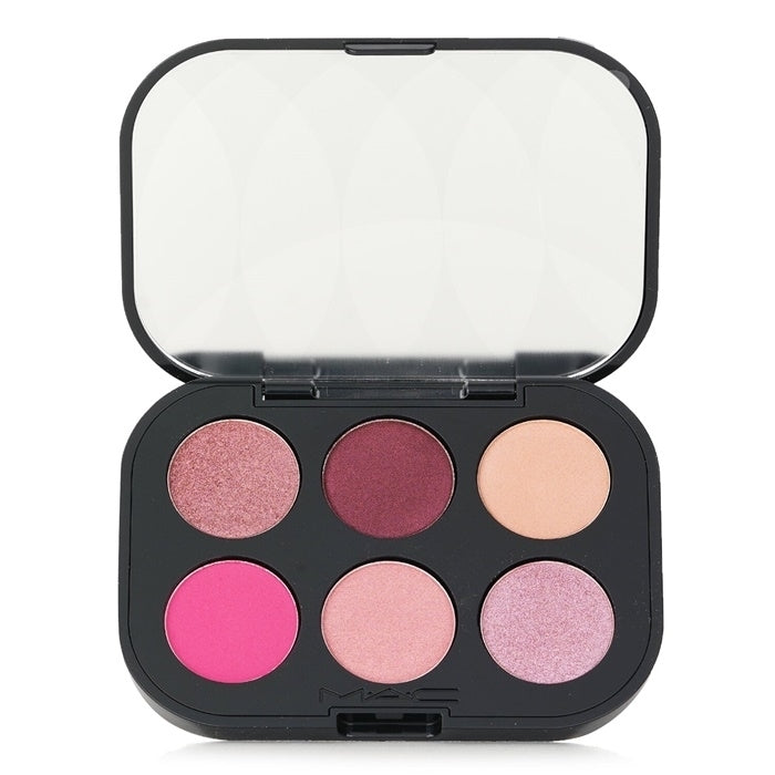 MAC Connect In Colour Eye Shadow (6x Eyeshadow) Palette - Rose Lens 6.25g/0.22oz Image 1