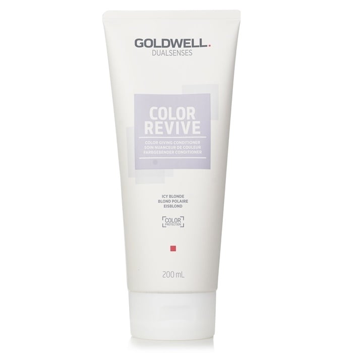 Goldwell Dual Senses Color Revive Color Giving Conditioner -  Icy Blonde 200ml/6.7oz Image 1