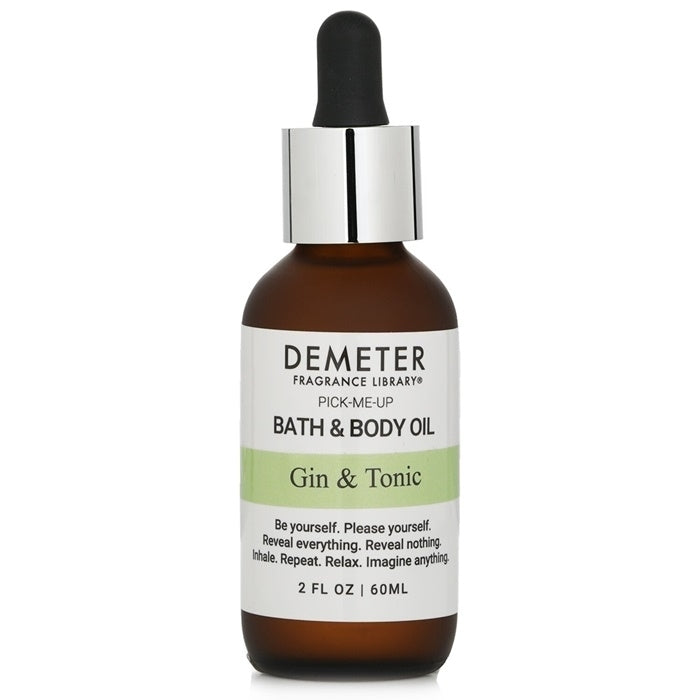 Demeter Gin and Tonic Bath and Body Oil 60ml/2oz Image 1