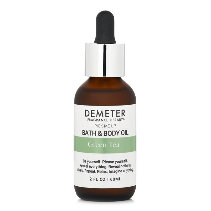 Demeter Green Tea Bath and Body Oil 60ml/2oz Image 1