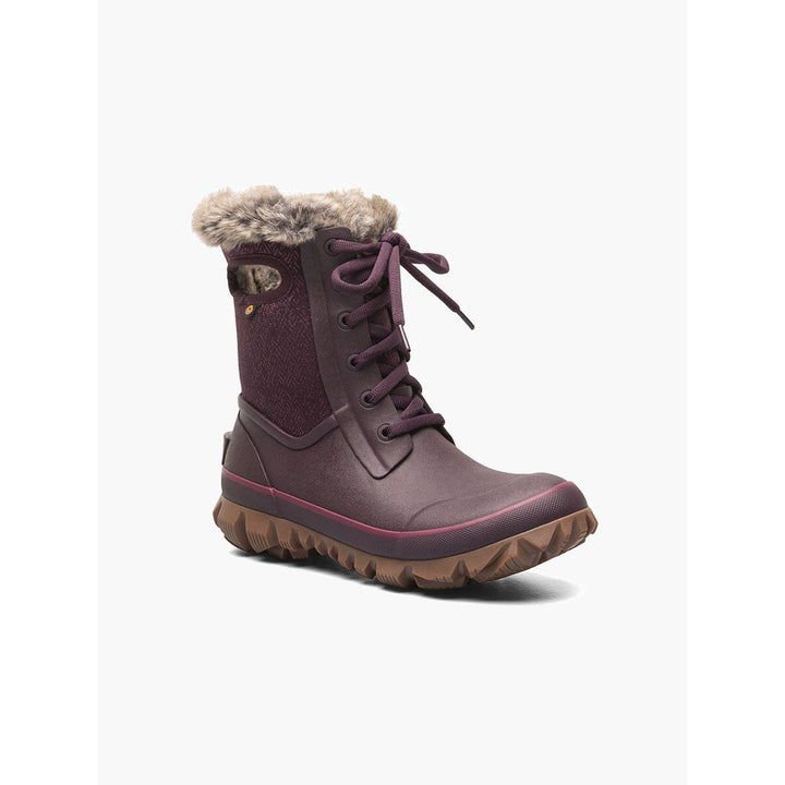 BOGS Womens Arcata Faded Waterproof Insulated Winter Boot Wine 72938-609 Image 1