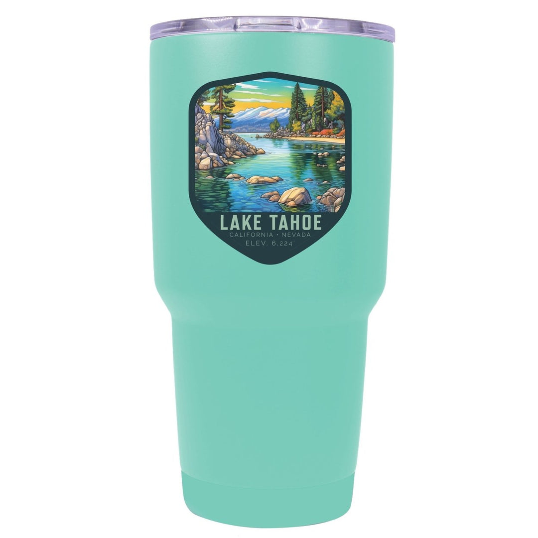 Tulane University Green Wave Proud Mom 24 oz Insulated Stainless Steel Tumblers Choose Your Color. Image 3