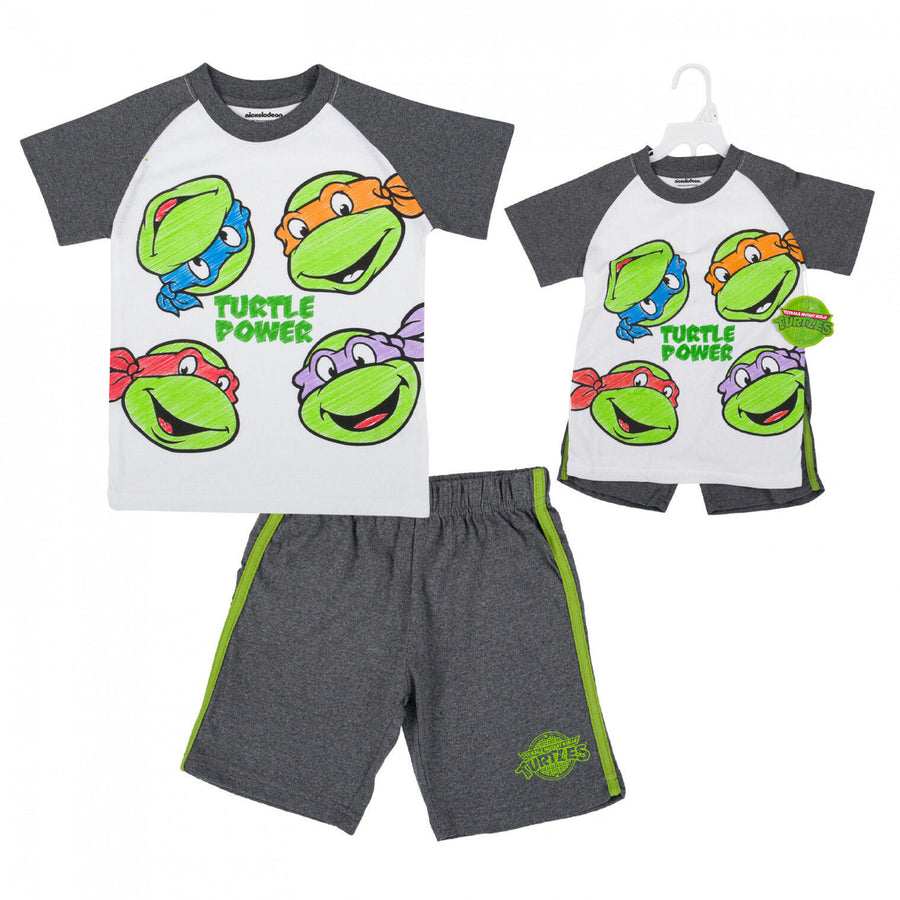 Teenage Mutant Ninja Turtles Kids 2-Piece Shirt and Shorts Set Image 1