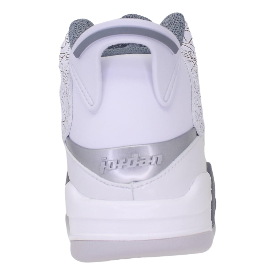 Nike Air Jordan Dub Zero White/Cool Grey DV1360-107 Grade-School Image 3