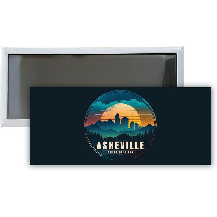 Asheville North Carolina Souvenir Fridge Magnet 4.75 x 2 Inch Image 1