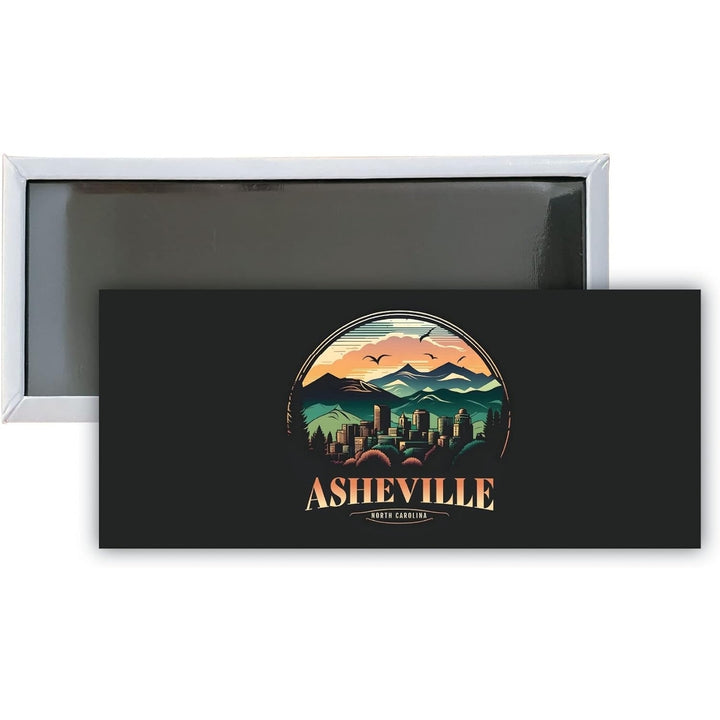 Asheville North Carolina Souvenir Fridge Magnet 4.75 x 2 Inch Image 2