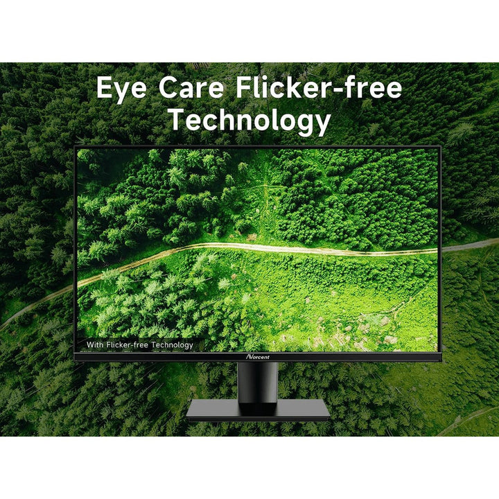 Norcent 27 Inch Frameless Computer Monitor FHD 75HZ VA with Built-In Speakers Image 4