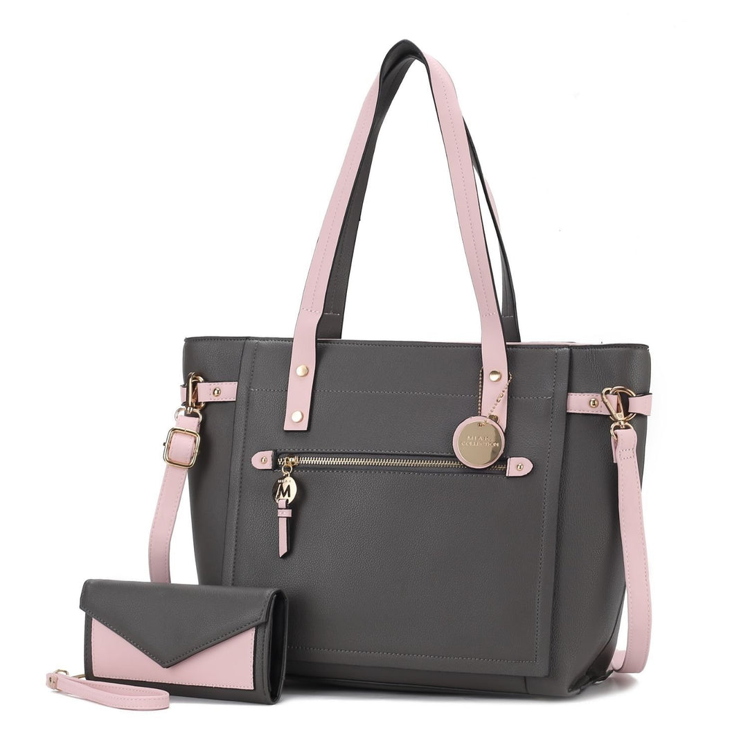 Andrys Tote Multi-Functional Shoulder Bag Handbag by Mia K. Image 1