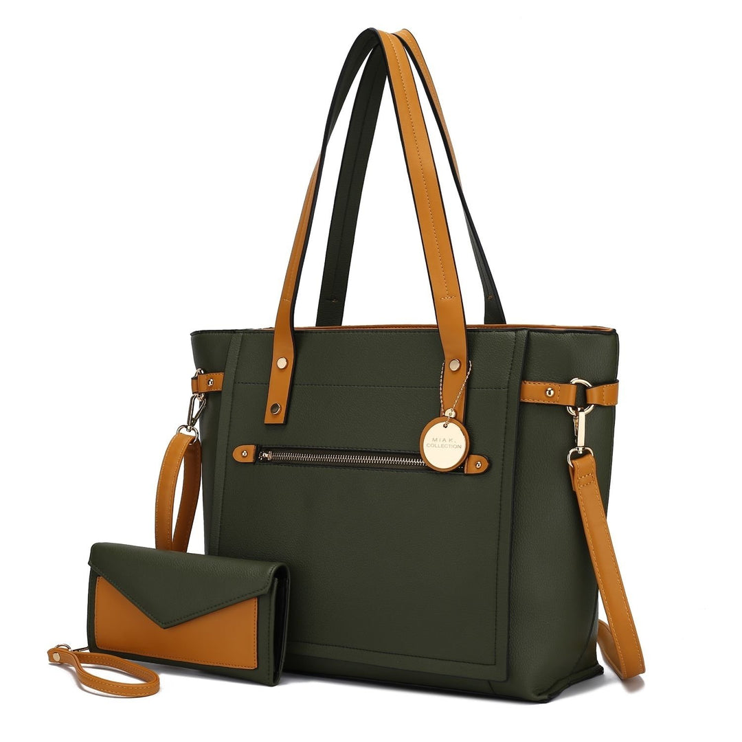 Andrys Tote Multi-Functional Shoulder Bag Handbag by Mia K. Image 1