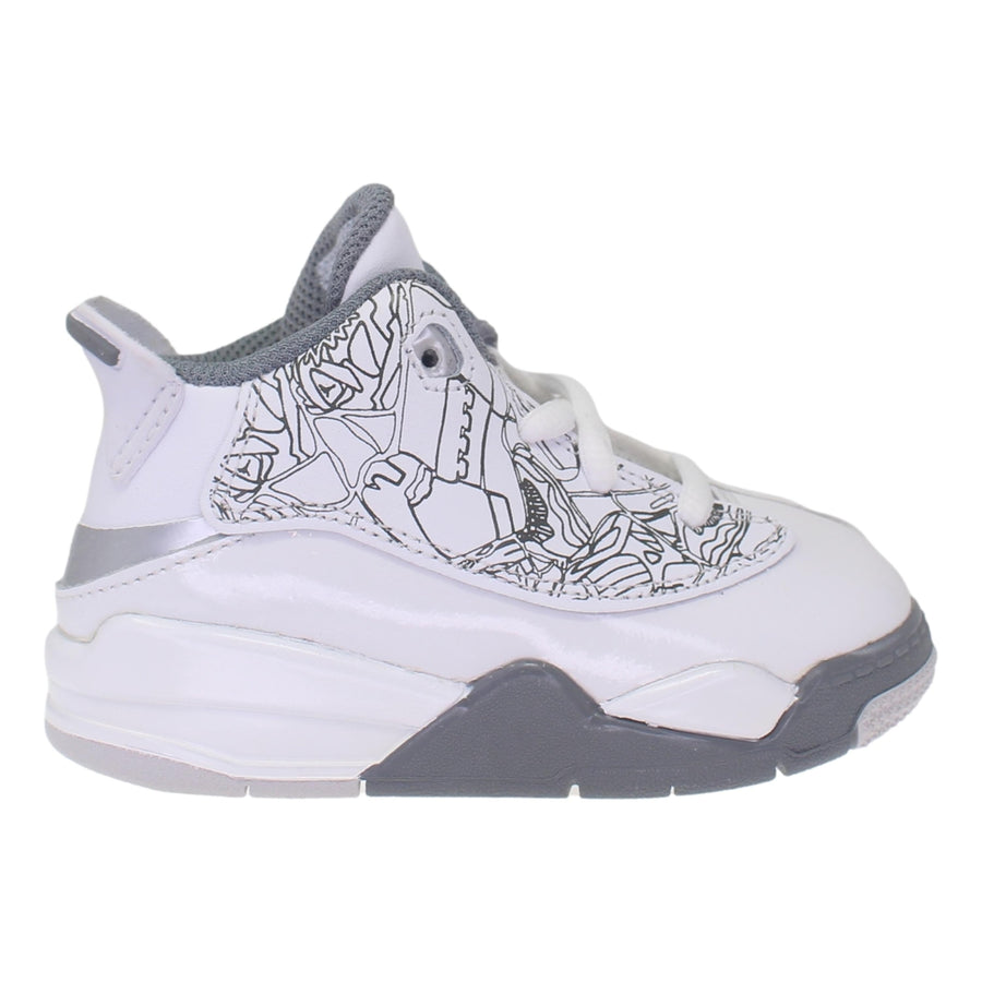 Nike Jordan Dub Zero White/Cool Grey DV1358-107 Toddler Image 1