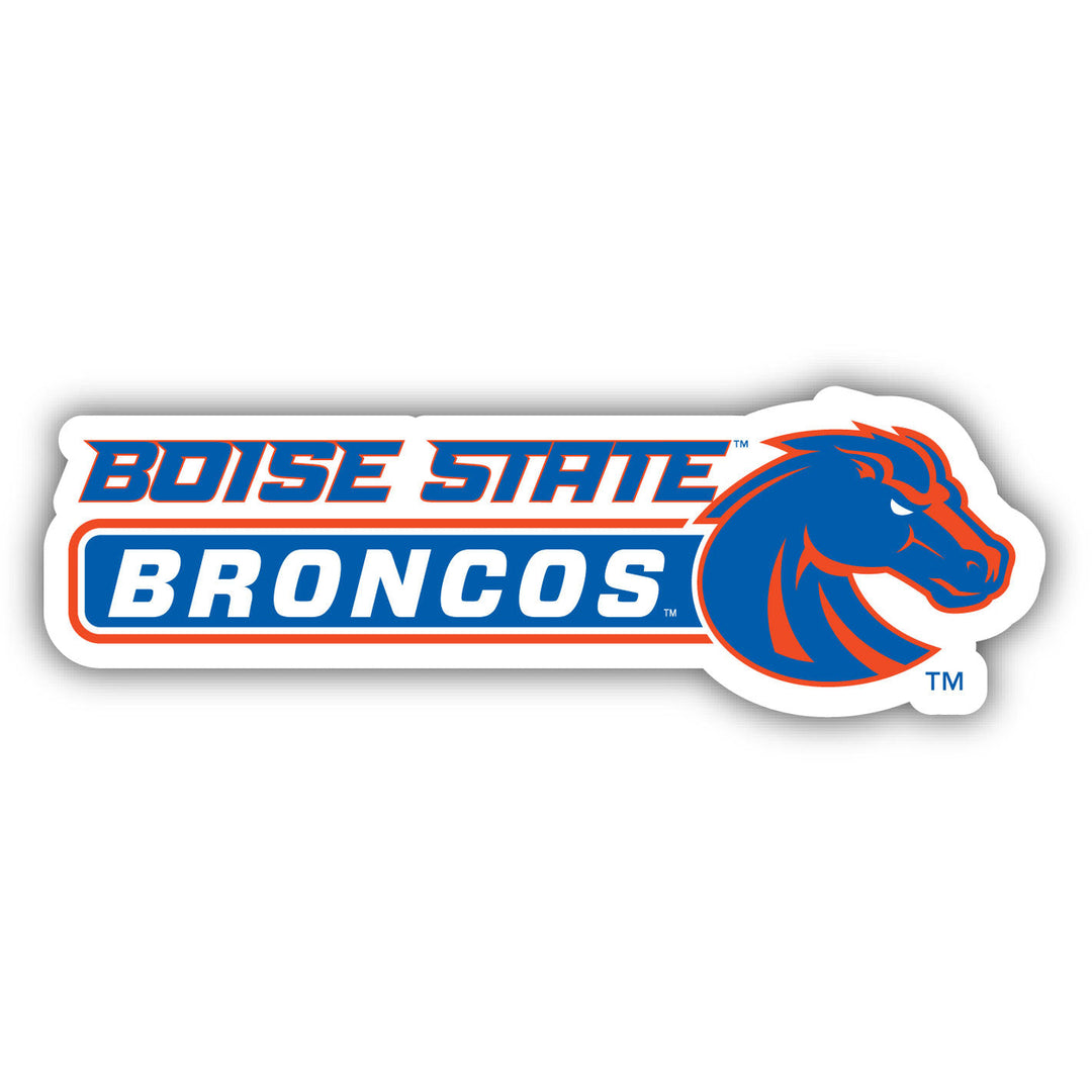 Boise State Broncos 4-Inch Wide NCAA Durable School Spirit Vinyl Decal Sticker Image 1