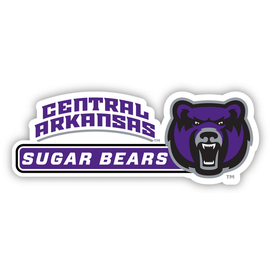 Central Arkansas Bears 4 Inch Wide Colorful Vinyl Decal Sticker Image 1