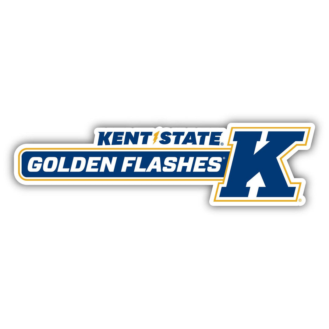 Kent State University 4-Inch Wide NCAA Durable School Spirit Vinyl Decal Sticker Image 1