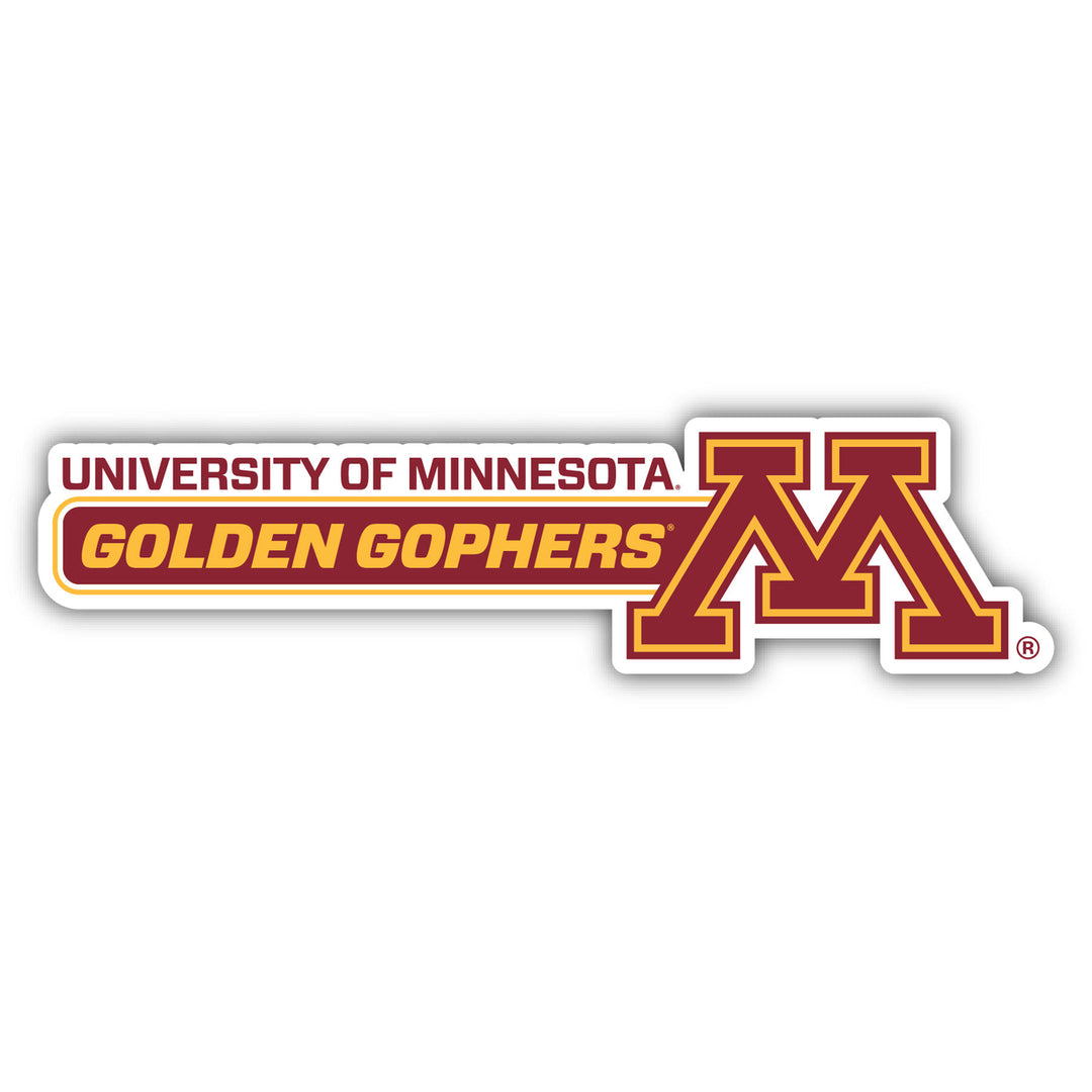 Minnesota Gophers 4-Inch Wide NCAA Durable School Spirit Vinyl Decal Sticker Image 1