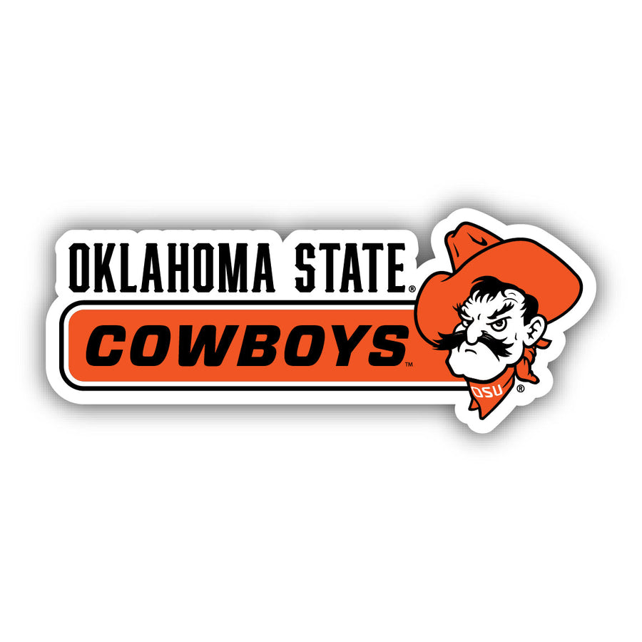 Oklahoma State Cowboys 4-Inch Wide NCAA Durable School Spirit Vinyl Decal Sticker Image 1