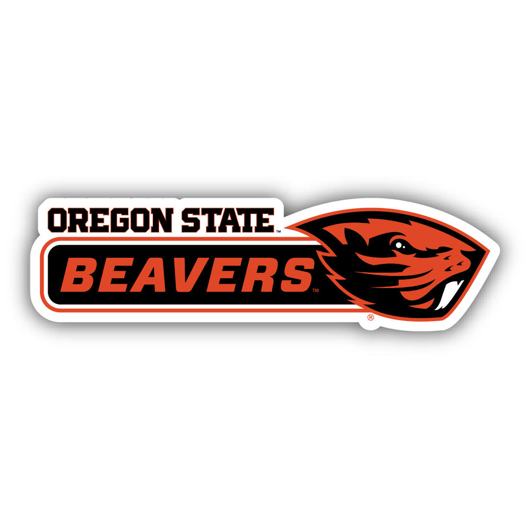 Oregon State Beavers 4-Inch Wide NCAA Durable School Spirit Vinyl Decal Sticker Image 1