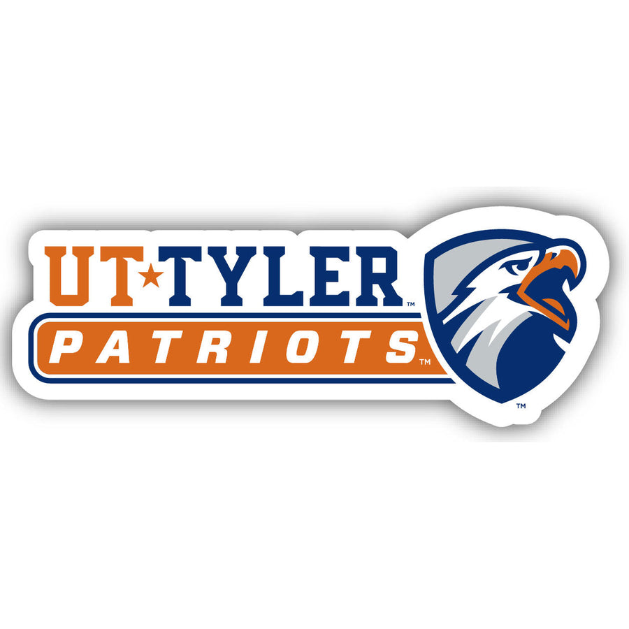 The University of Texas at Tyler 4 Inch Wide Colorful Vinyl Decal Sticker Image 1