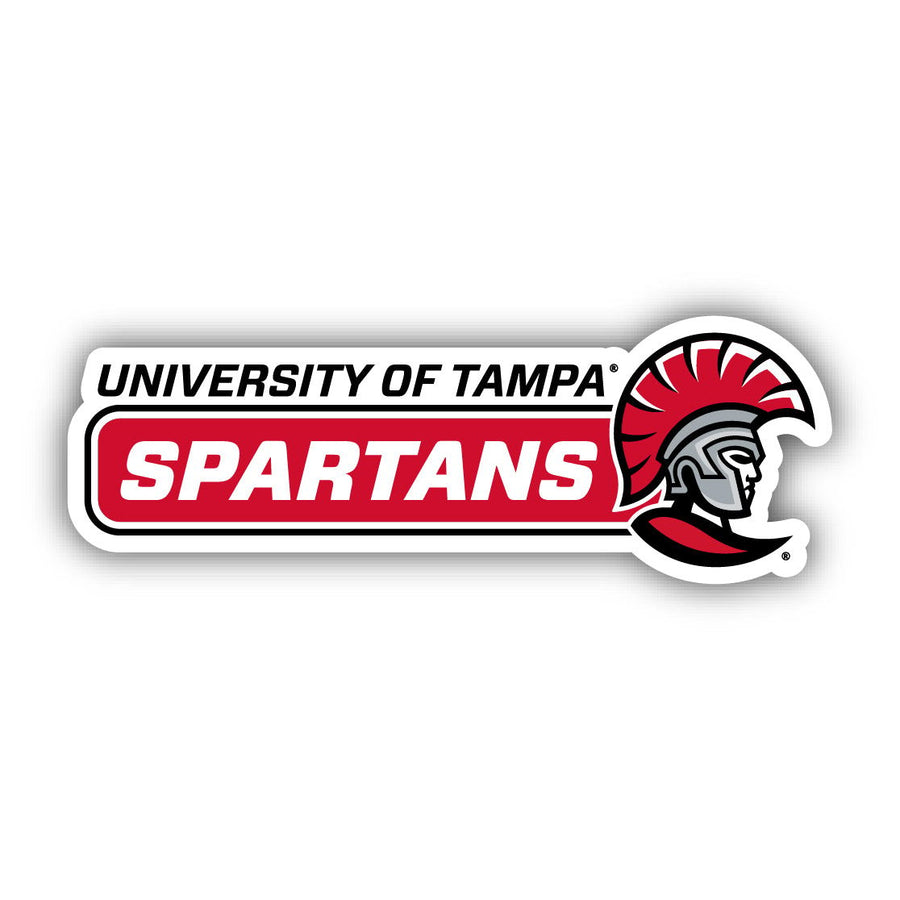 University of Tampa Spartans 4 Inch Wide Colorful Vinyl Decal Sticker Image 1