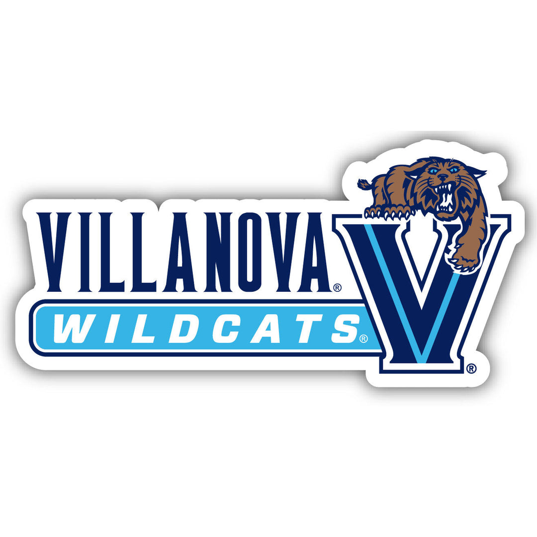 Villanova Wildcats 4-Inch Wide NCAA Durable School Spirit Vinyl Decal Sticker Image 1