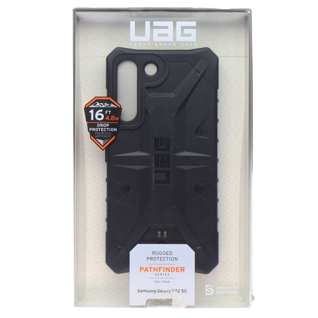 Urban Armor Gear Pathfinder Series Case for Samsung Galaxy S22 (5G) - Black (Refurbished) Image 1