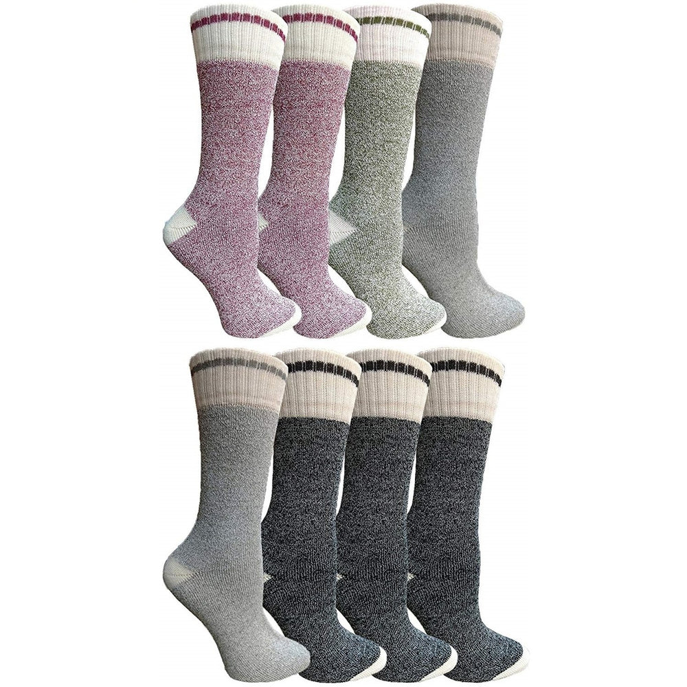 Womens Thermal Tube Socks (8-Pairs) Image 2