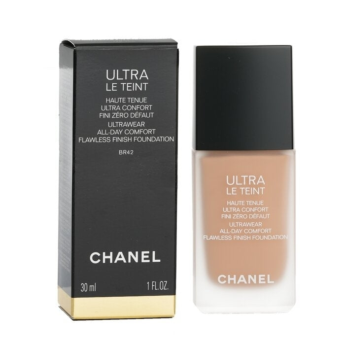 Chanel - Ultra Le Teint Ultrawear All Day Comfort Flawless Finish Foundation - BR42(30ml/1oz) Image 2