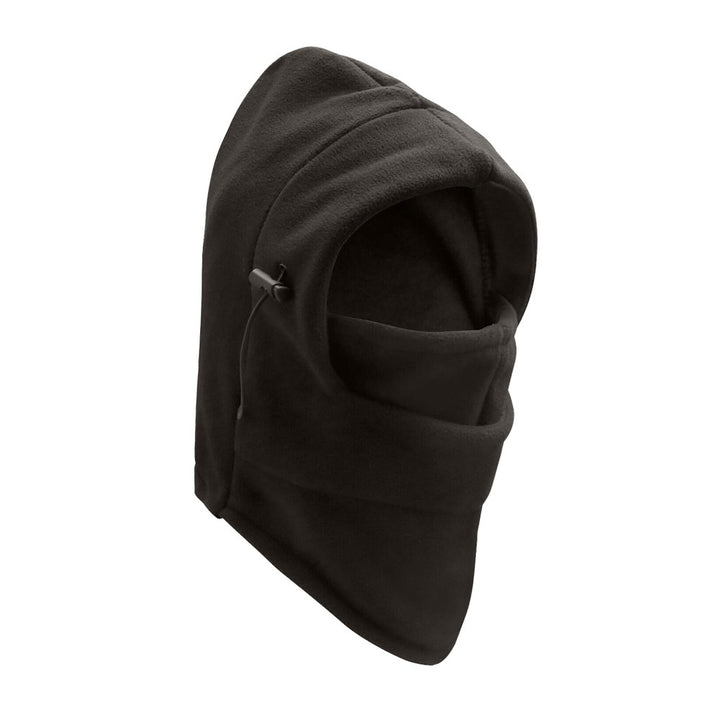 Mens Fleece Lined Windproof Balaclava 3-Pack Thermal Ski Face Mask Black Image 4