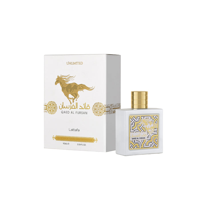 Lattafa Qaed Al Fursan Unlimited EDP Spray 3.04 oz Men Coconut Citrus Fragrance Image 1