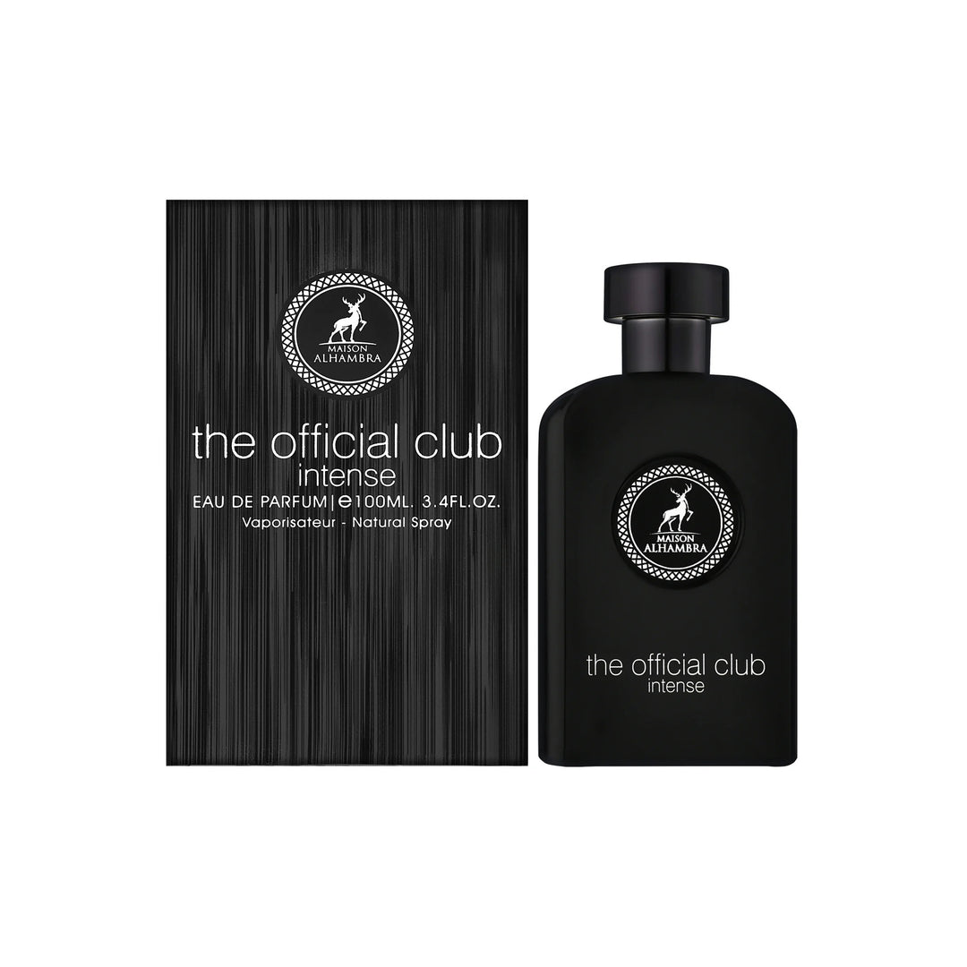 Maison Alhambra Official Club Intense EDP Spray 3.4 oz Mens Fragrance Image 1