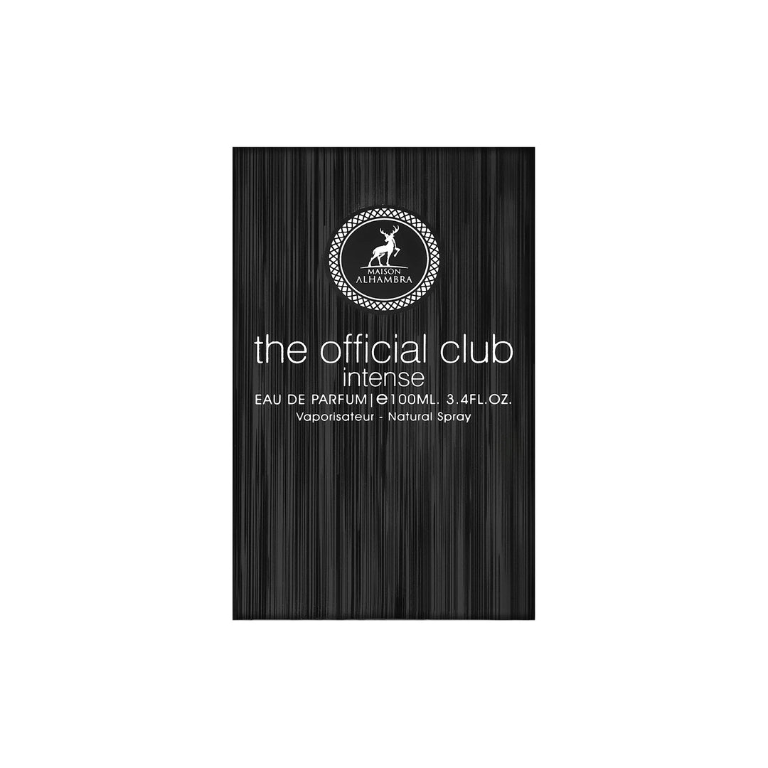 Maison Alhambra Official Club Intense EDP Spray 3.4 oz Mens Fragrance Image 3