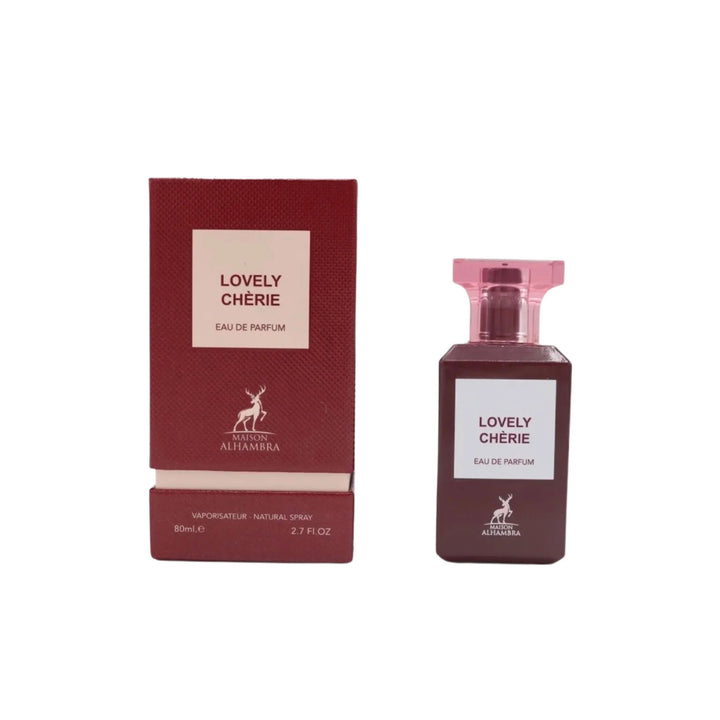 Maison Alhambra Lovely Cherie EDP Spray 2.7 oz Men Bitter Almond Cherry Notes Image 3