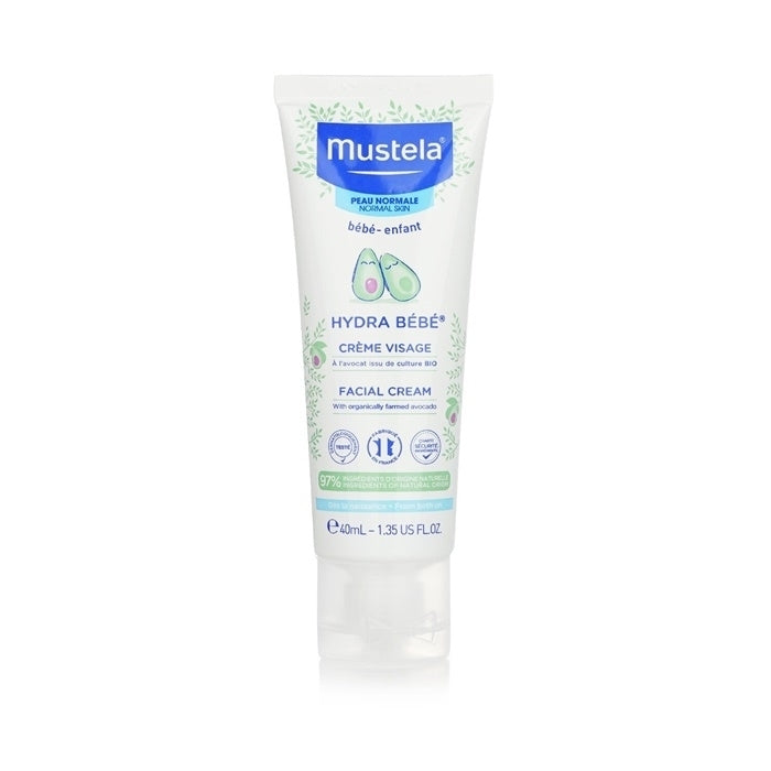 Mustela Hydra-Bebe Facial Cream With Organic Avocado - Normal Skin 40ml/1.35oz Image 1