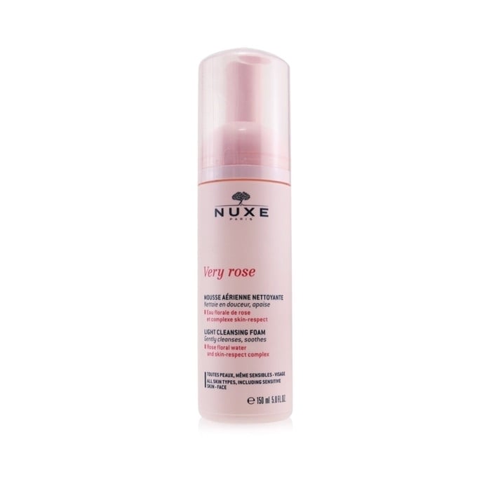 Nuxe Very Rose Light Cleansing Foam - For All Skin Types 150ml/5oz Image 1