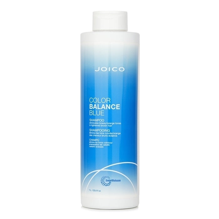 Joico Color Balance Blue Shampoo (Eliminates Brassy/Orange Tones on Lightened Brown Hair) 1000ml/33.8oz Image 2