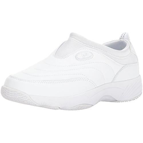 Propet Women's Wash N Wear Slip On Ll Walking Shoe  SR White Image 1