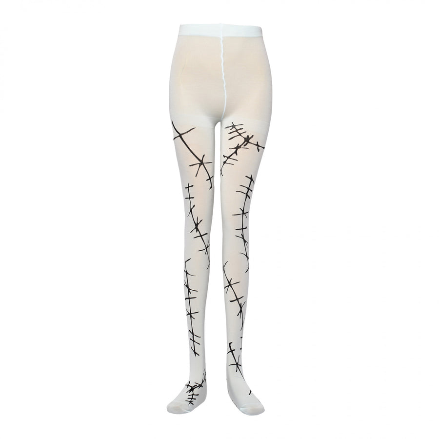 Nightmare Before Christmas Sallys Stitching Tights Image 1