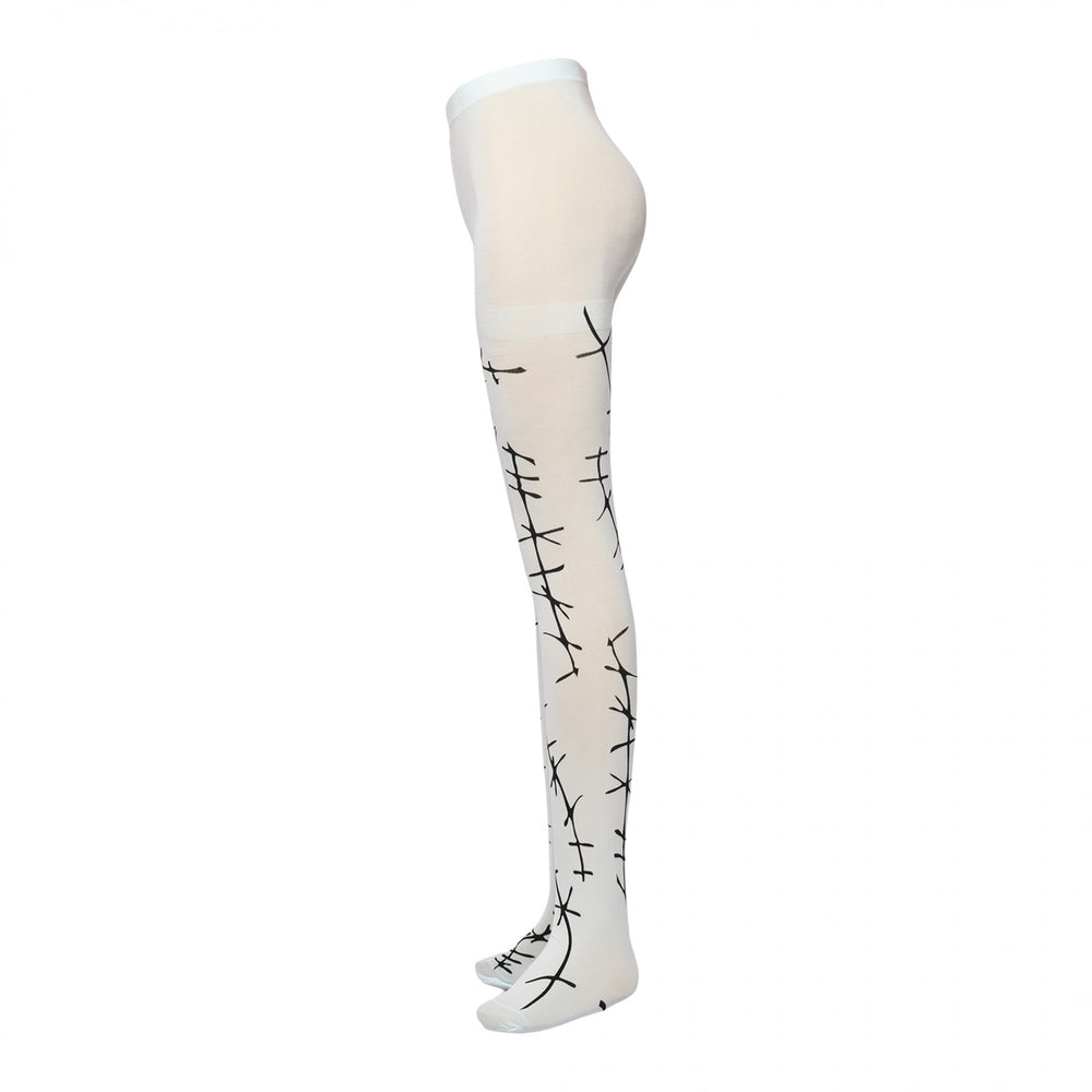 Nightmare Before Christmas Sallys Stitching Tights Image 2