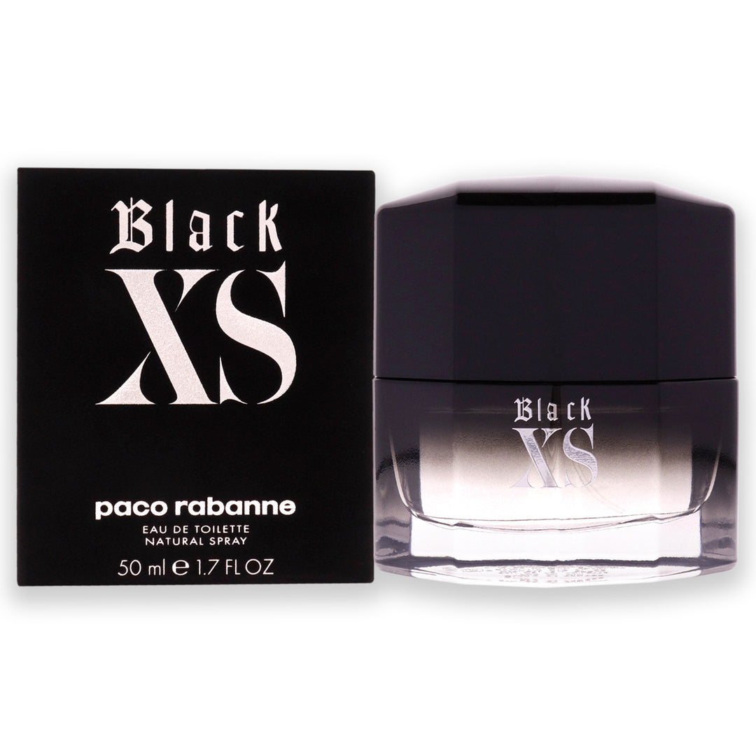 Black XS by Paco Rabanne for Men - 1.7 oz EDT Spray Image 1