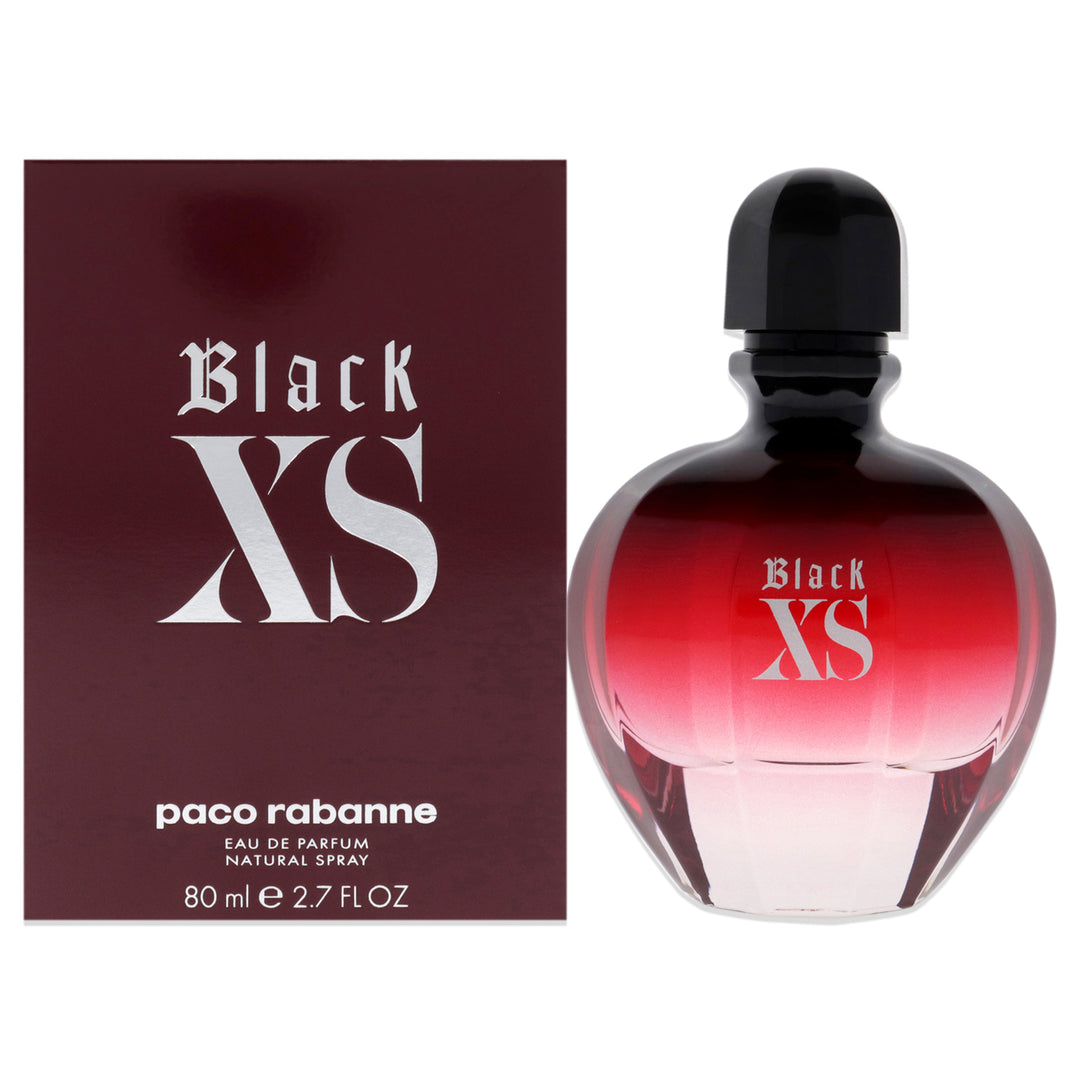 Black XS by Paco Rabanne for Women - 2.7 oz EDP Spray Image 1