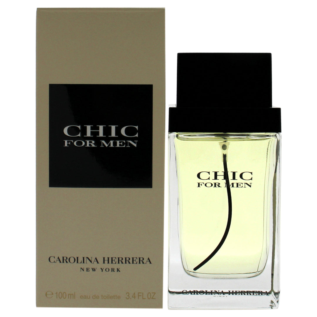 Chic by Carolina Herrera for Men - 3.4 oz EDT Spray Image 1