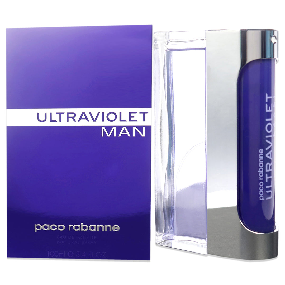 Ultraviolet by Paco Rabanne for Men - 3.4 oz EDT Spray Image 1