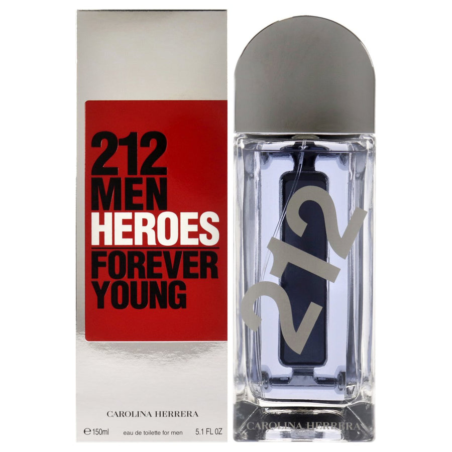 212 Men Heroes Forever Young by Carolina Herrera for Men - 5.1 oz EDT Spray Image 1