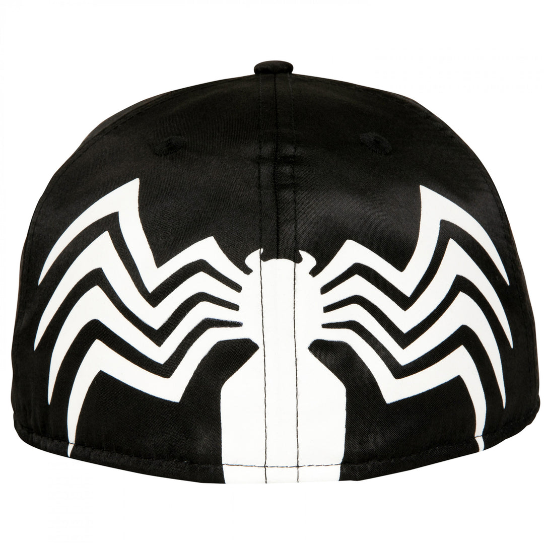 Venom Character Armor w/Carnage Underlining Era 59Fifty Fitted Hat Image 4