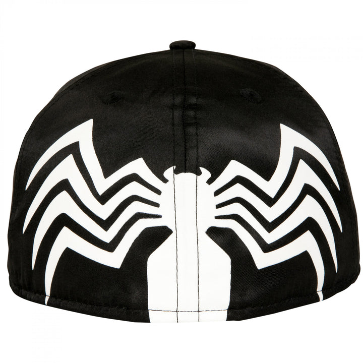 Venom Character Armor w/Carnage Underlining Era 59Fifty Fitted Hat Image 4