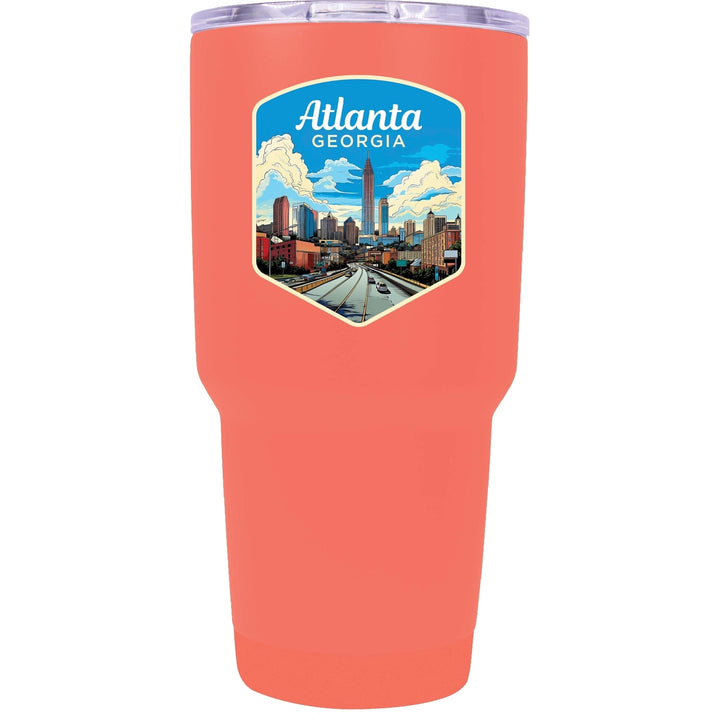 Atlanta Georgia B Souvenir 24 oz Insulated Stainless Steel Tumbler Image 3