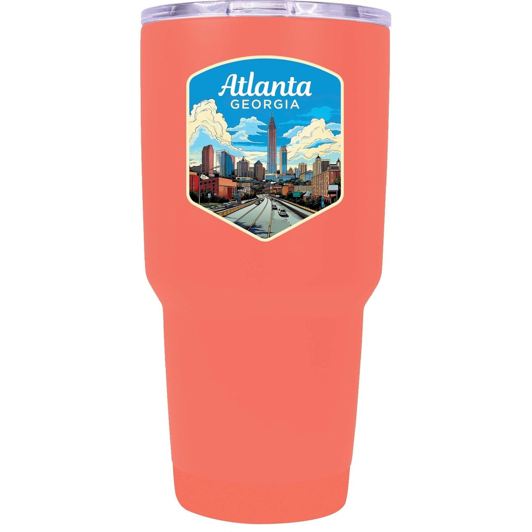 Atlanta Georgia B Souvenir 24 oz Insulated Stainless Steel Tumbler Image 1