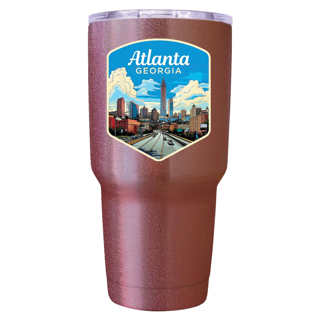 Atlanta Georgia B Souvenir 24 oz Insulated Stainless Steel Tumbler Image 7