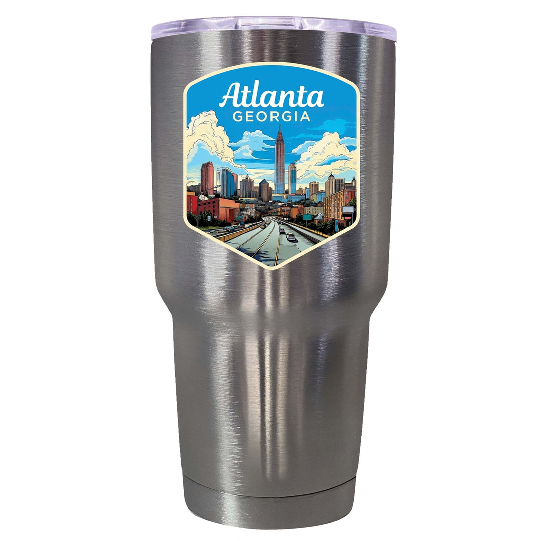 Atlanta Georgia B Souvenir 24 oz Insulated Stainless Steel Tumbler Image 8